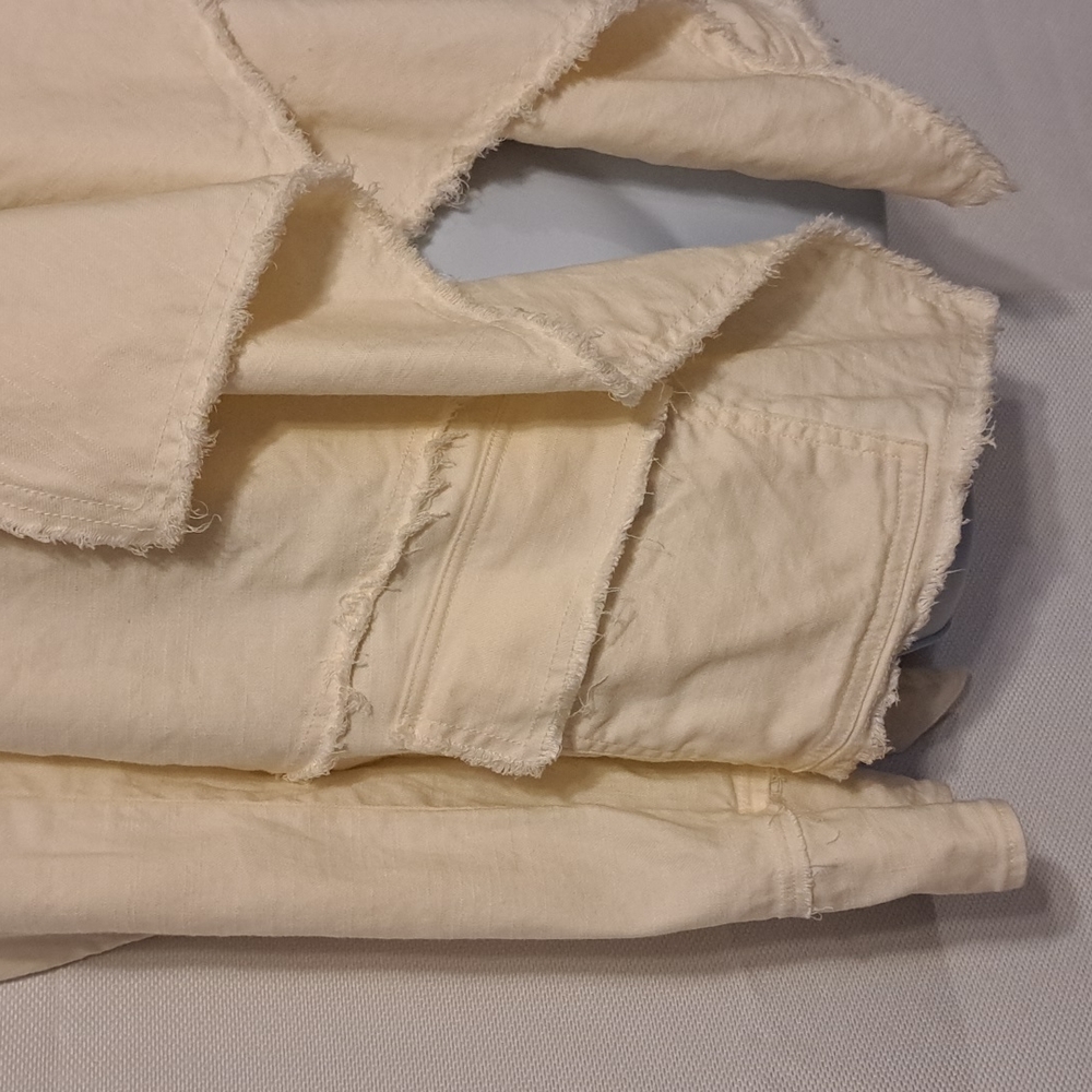 Free People linen blend jacket - Picture 3 of 8